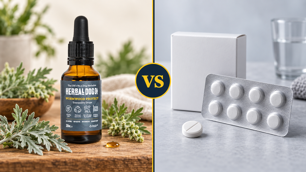 Wormwood for Dogs: The Best Natural Dog Wormer & Gut Health Supplement