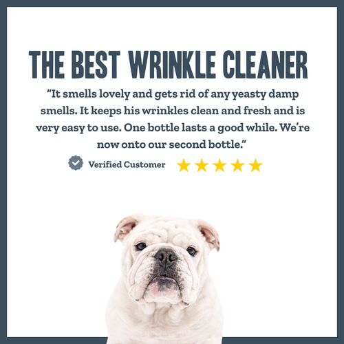 Botanical Wrinkle Wipe for dogs – natural herbal facial fold cleaning cloth | Herbal Dog Co
