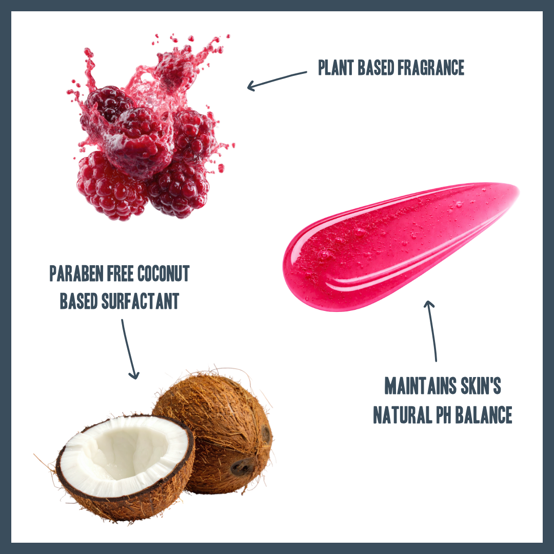 Raspberry & Vanilla | Botanical Everyday Gentle Wash
