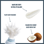 Baby Powder Shampoo for dogs – soft gentle botanical everyday wash | Herbal Dog Co