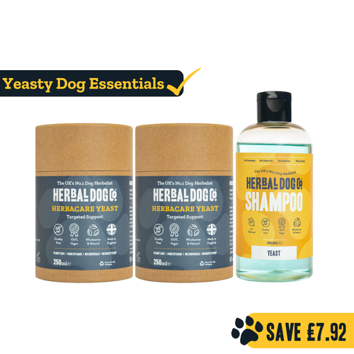 Dermal Balance Yeast Complete Kit for dogs – complete natural yeast treatment bundle | Herbal Dog Co