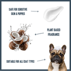 Coconut PRO Shampoo for dogs – professional coconut botanical grooming wash | Herbal Dog Co
