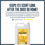 Parma Violet PRO Shampoo for dogs – professional floral-scented grooming shampoo | Herbal Dog Co