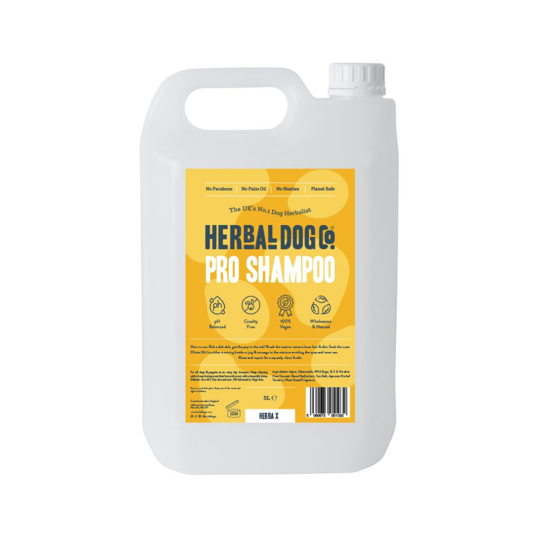 Botanical Purifying PRO Wash for dogs – professional natural flea & parasite shampoo | Herbal Dog Co