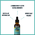 Cat Multivitamin Wellness Care Drops – complete natural daily vitamins for cats | Herbal Dog Co