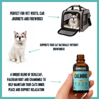 Cat Calming Drops – natural valerian & chamomile calming supplement for cats | Herbal Dog Co
