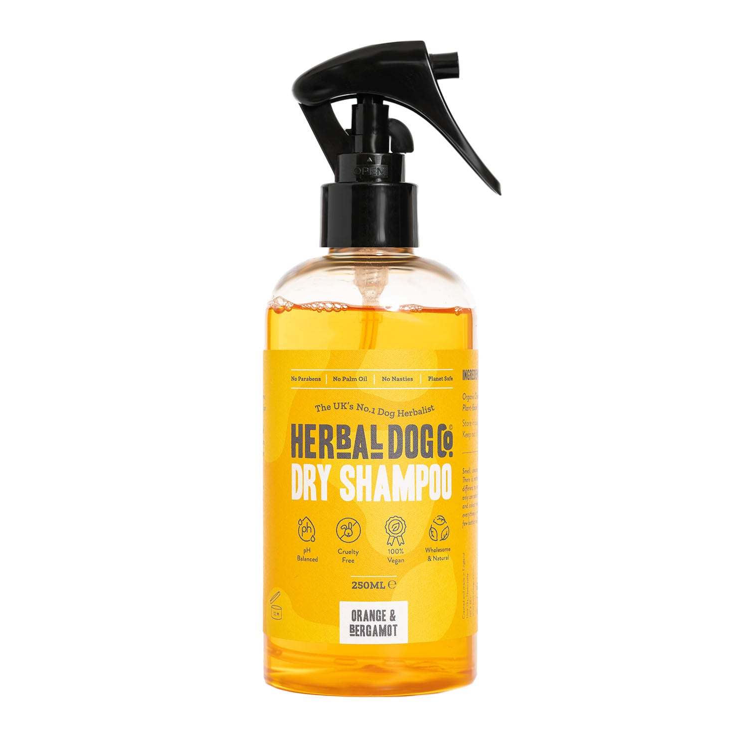 Orange & Bergamot Shampoo For Dogs | Organic Dog Grooming