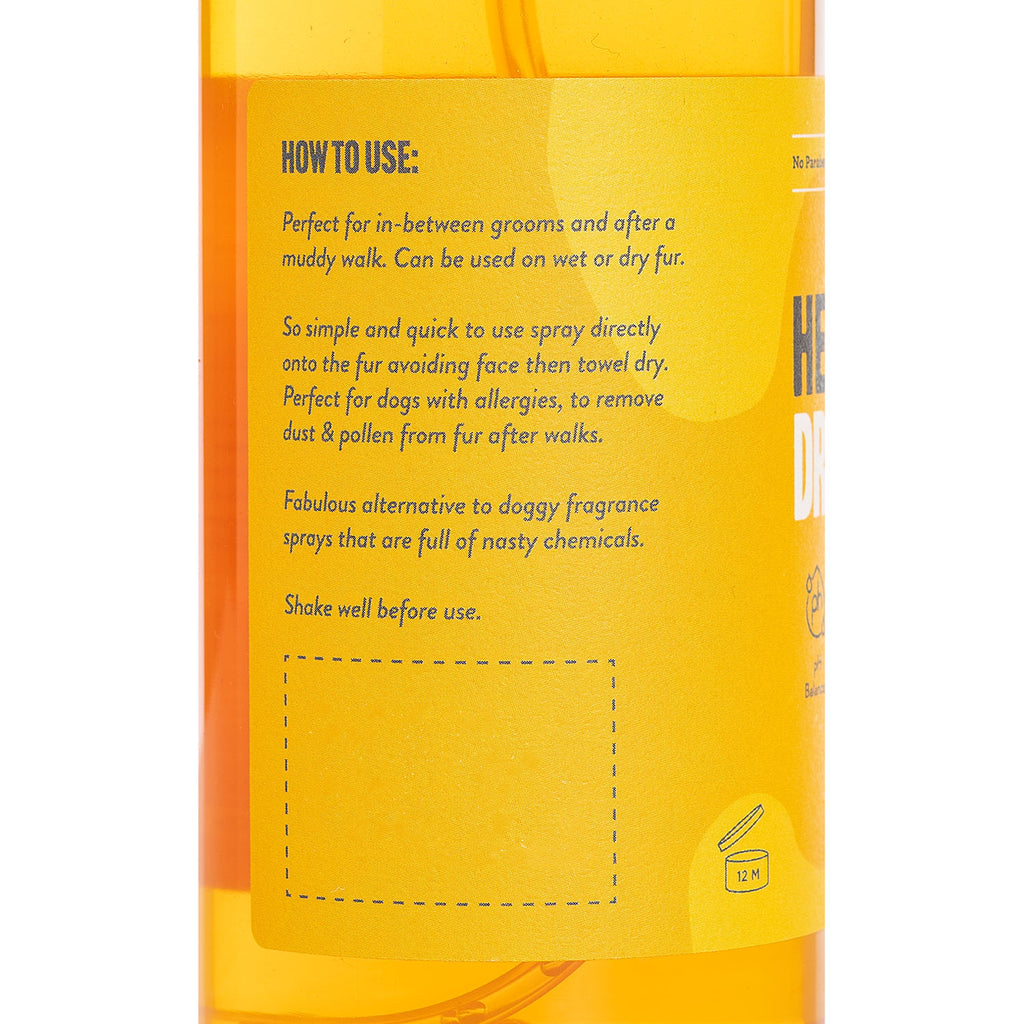 Orange & Bergamot | Botanical Instant Freshening Dry Shampoo