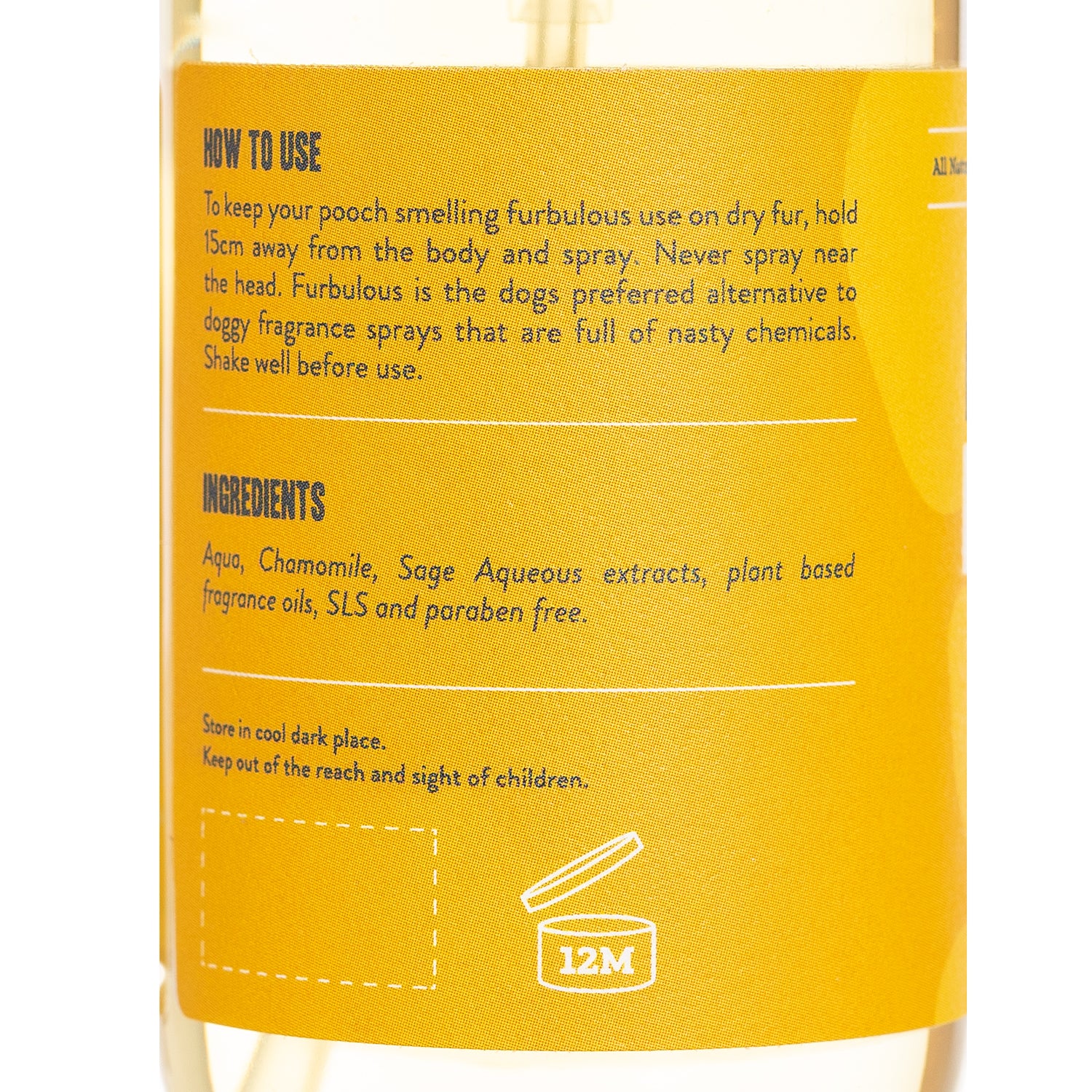 Orange & Bergamot | Cologne Deodoriser