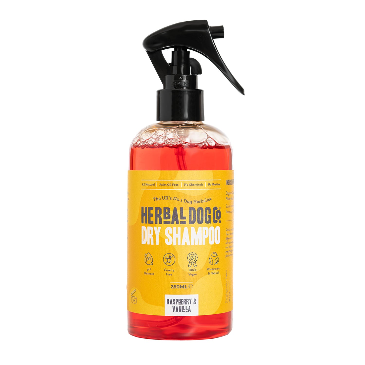 Raspberry & Vanilla | Botanical Instant Freshening Dry Shampoo