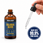 Colloidal Silver Drops