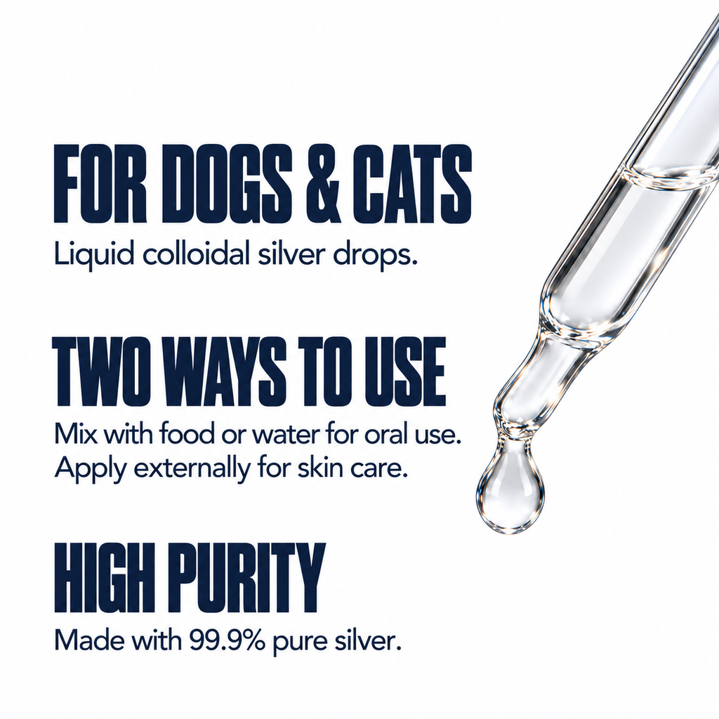 Colloidal Silver Drops