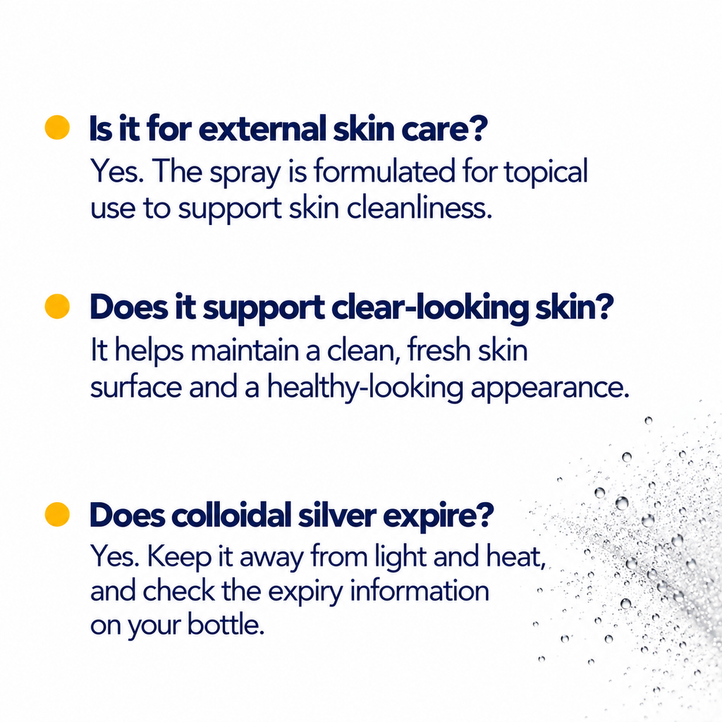 Colloidal Silver Skin Spray