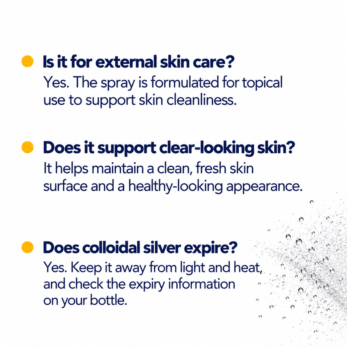 Colloidal Silver Skin Spray