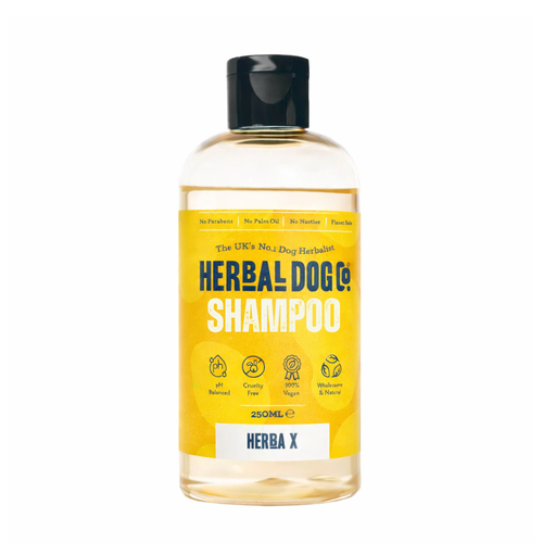 Herba X Botanical Purifying Wash for dogs – natural flea & parasite repellent shampoo | Herbal Dog Co