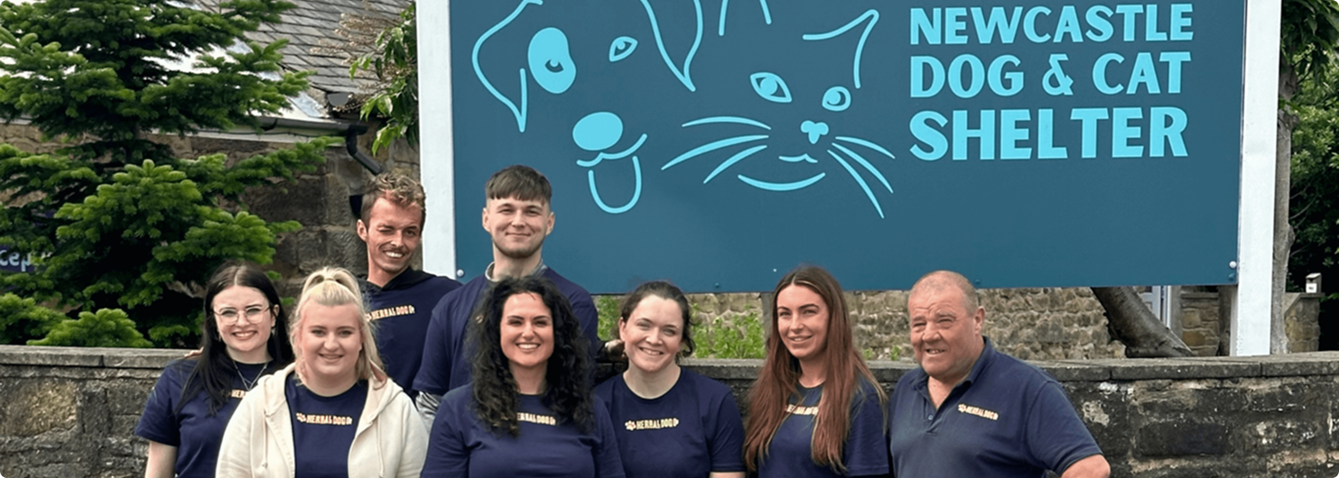 Team at Newcastle Dog and Cat Shelter