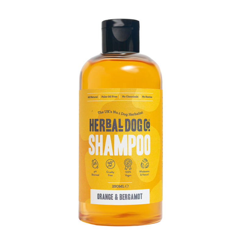 Orange & bergamot all natural dog shampoo