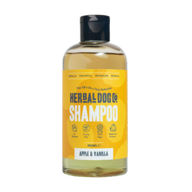 herbal dog co all natural apple and vanilla dog shampoo